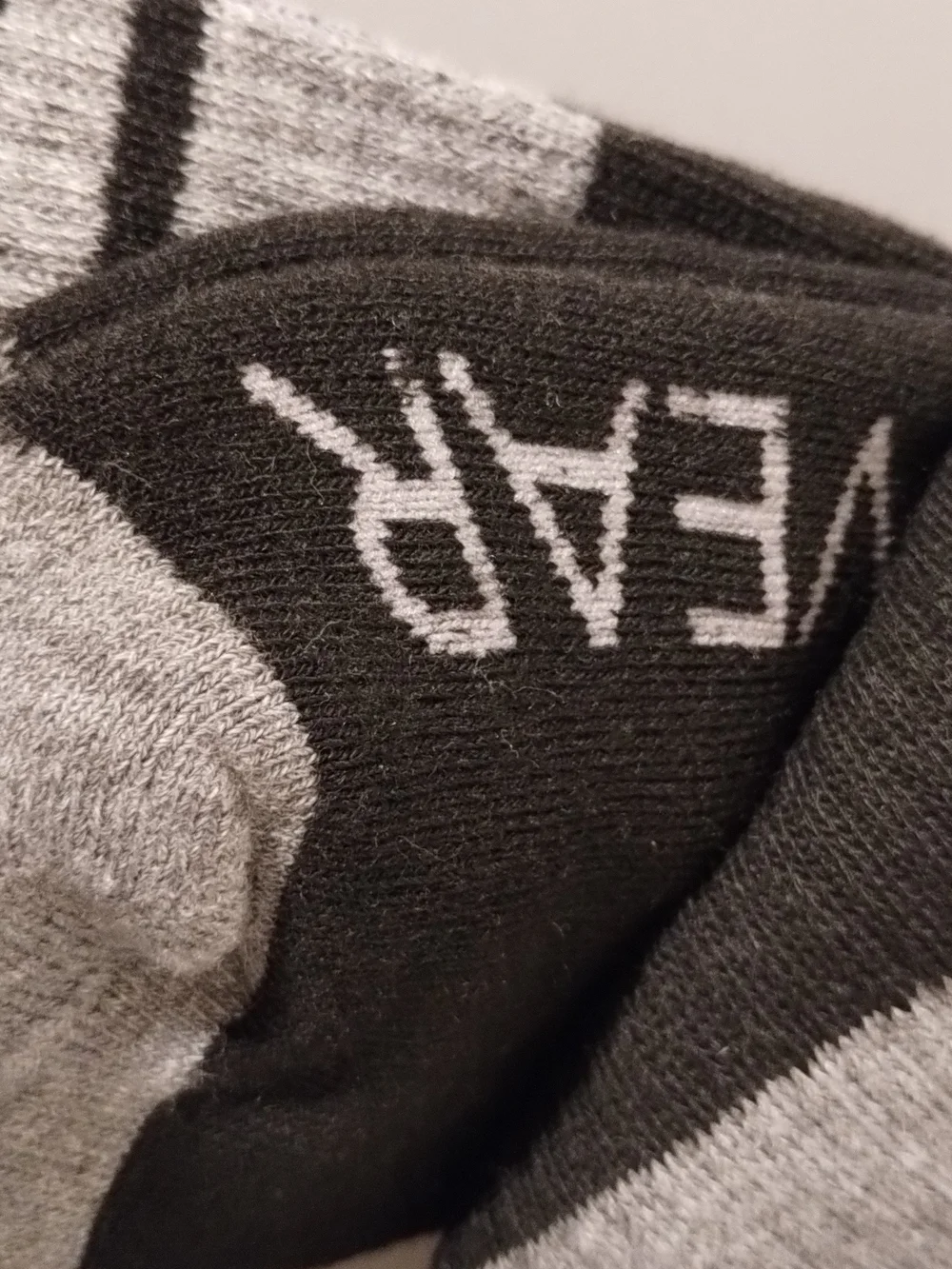 Men's Rocawear Black & Gray Striped Cushion Crew Socks - 6 Pair